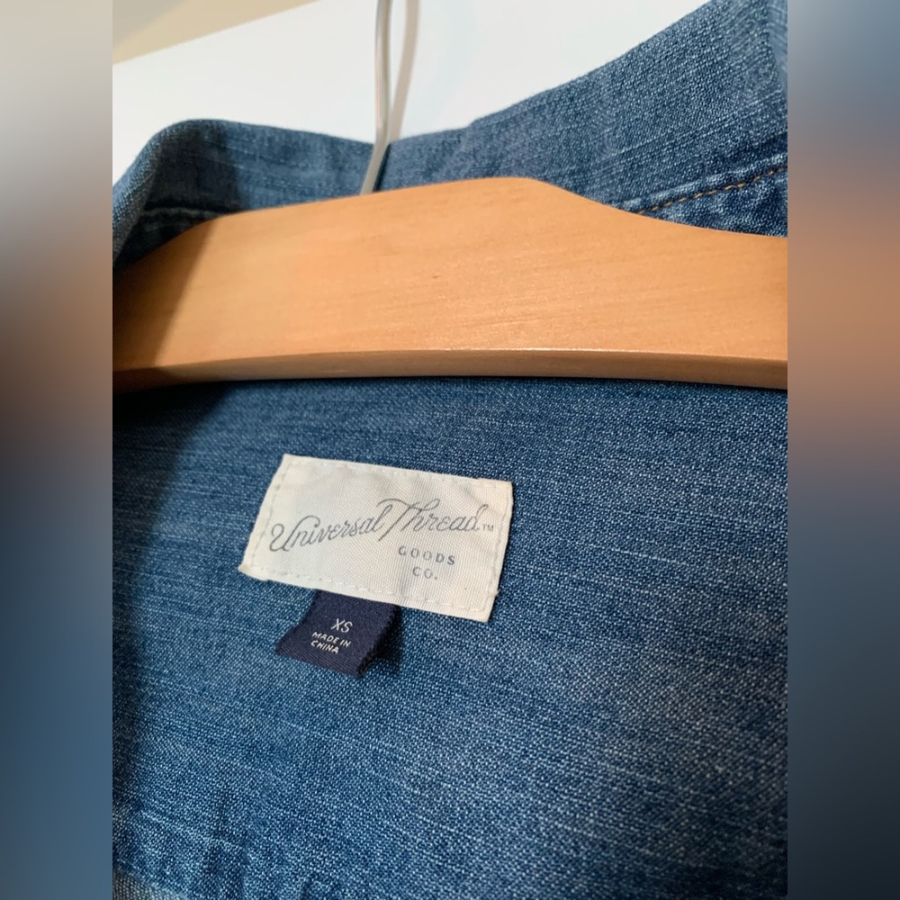 Chambray Shirt Dress by Universal Thread - Picture 3 of 8